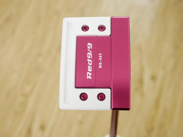 Putter : All : พัตเตอร์ Kasco Red 9/9 white back WB-009 ยาว 34 นิ้ว
