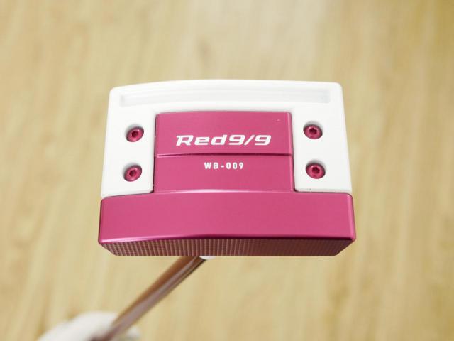 Putter : All : พัตเตอร์ Kasco Red 9/9 white back WB-009 ยาว 34 นิ้ว