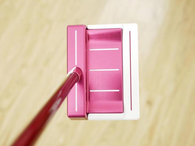 Putter : All : พัตเตอร์ Kasco Red 9/9 white back WB-009 ยาว 34 นิ้ว