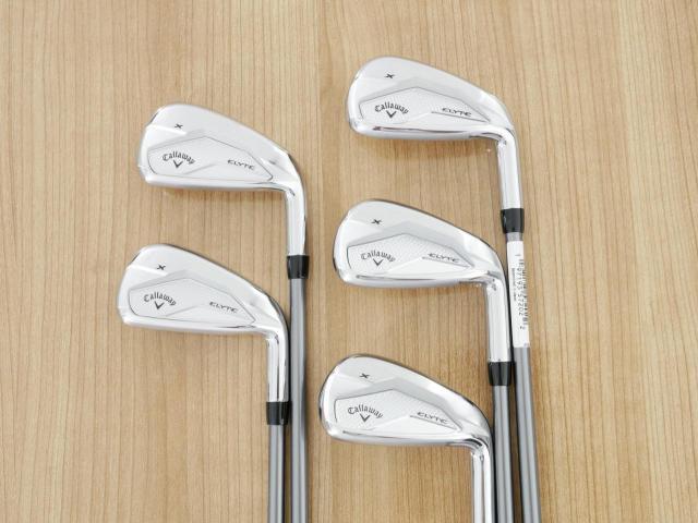 Iron set : Callaway : ชุดเหล็ก Callaway ELYTE X (ออกปี 2025 ตีง่ายมาก ไกล Japan Spec.) มีเหล็ก 6-Pw (5 ชิ้น) ก้านกราไฟต์ Fujikura MC 80 Flex S