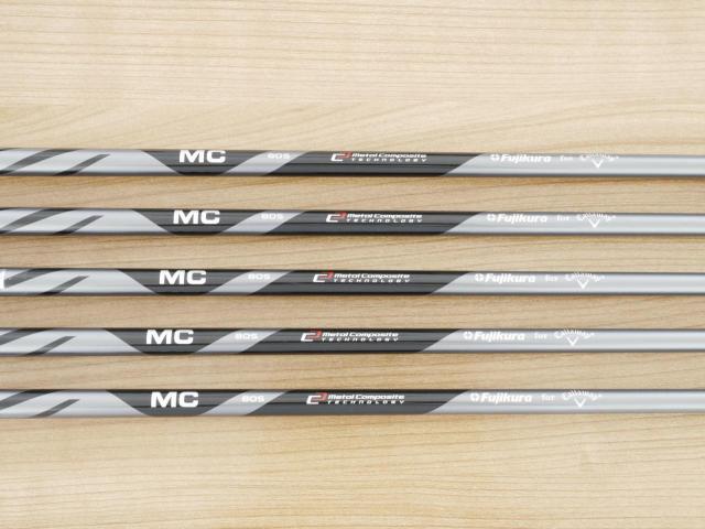 Iron set : Callaway : ชุดเหล็ก Callaway ELYTE X (ออกปี 2025 ตีง่ายมาก ไกล Japan Spec.) มีเหล็ก 6-Pw (5 ชิ้น) ก้านกราไฟต์ Fujikura MC 80 Flex S