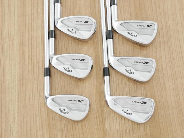 Iron set : Callaway : ชุดเหล็ก Callaway X Forged (ปี 2019) มีเหล็ก 5-Pw (6 ชิ้น) ก้านเหล็ก NS Pro 950 Flex S