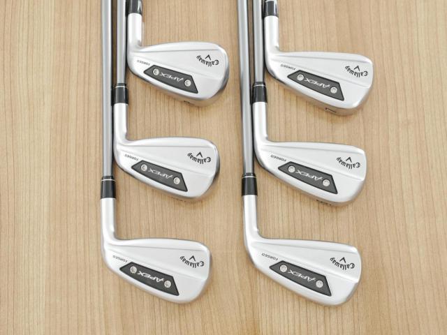 Iron set : Callaway : ชุดเหล็ก Callaway APEX Ai200 Forged (รุ่นล่าสุด ออกปี 2024) มีเหล็ก 5-Pw (6 ชิ้น) ก้านกราไฟต์ Fujikura MC 80 Flex S