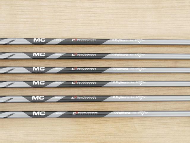 Iron set : Callaway : ชุดเหล็ก Callaway APEX Ai200 Forged (รุ่นล่าสุด ออกปี 2024) มีเหล็ก 5-Pw (6 ชิ้น) ก้านกราไฟต์ Fujikura MC 80 Flex S