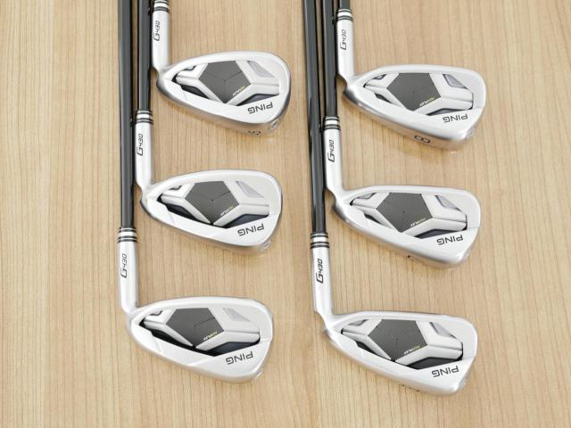 Iron set : Ping : ชุดเหล็ก Ping G430 (ออกปี 2023 Japan Spec. ใบใหญ่ ง่าย ไกล) มีเหล็ก 6-W,45 (6 ชิ้น) ก้านกราไฟต์ Ping ALTA J CB Flex SR