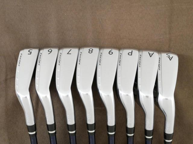 Iron set : Yamaha : ชุดเหล็ก Yamaha Inpres UD+2 (ออกปี 2021 ตีไกลที่สุด ไกลกว่าเหล็กทั่วไป 2 เบอร์ หน้าเด้ง COR 0.822) มีเหล็ก 5-Pw,Aw,As (8 ชิ้น) ก้านกราไฟต์ Fujikura Air Speeder M421i Flex R