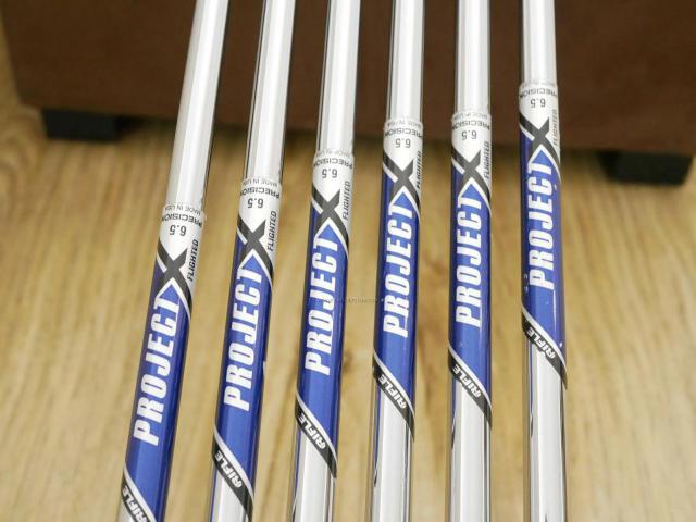 Iron set : Taylormade : ชุดเหล็ก Taylormade P7MC Forged (ซีรี่ย์ท้อปสุด ออกปี 2021) มีเหล็ก 5-Pw (6 ชิ้น) ก้านเหล็ก Project X 6.5 Flex SX