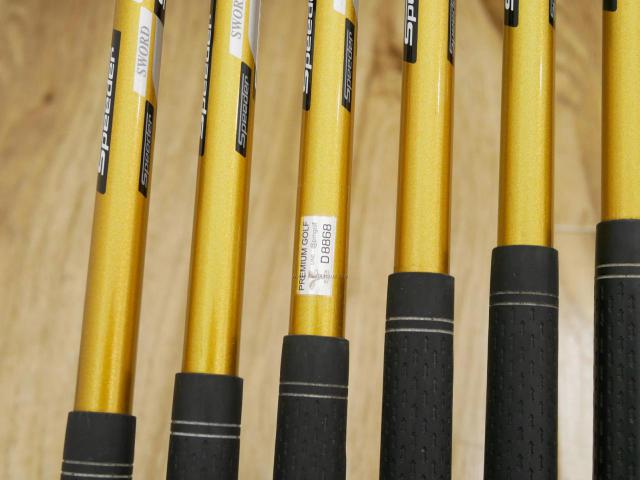 Iron set : Katana : ชุดเหล็ก Katana Sword ATC-589a (หน้าเด้ง) มีเหล็ก 6-Pw,Aw (6 ชิ้น) ก้านกราไฟต์ Fujikura Speeder 589 Flex SR