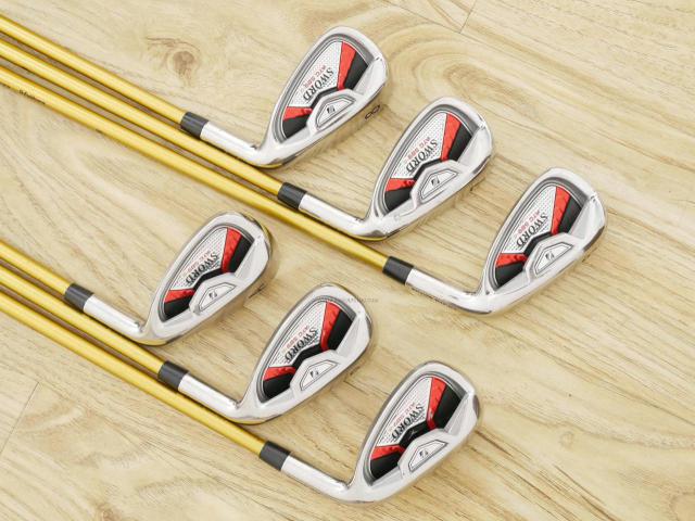 Iron set : Katana : ชุดเหล็ก Katana Sword ATC-589a (หน้าเด้ง) มีเหล็ก 6-Pw,Aw (6 ชิ้น) ก้านกราไฟต์ Fujikura Speeder 589 Flex SR