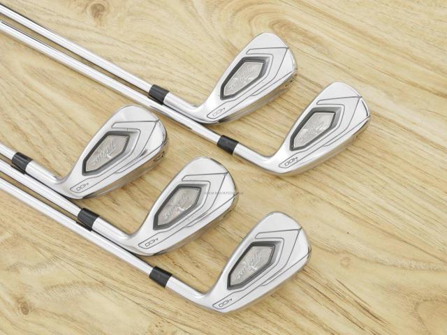 Iron set : Titleist : ชุดเหล็ก Titleist T400 (ตีง่ายที่สุด ไกลที่สุด ออกปี 2020) มีเหล็ก 7-Pw,43 (5 ชิ้น) ก้านเหล็ก NS Pro ZELOS 7 Flex S