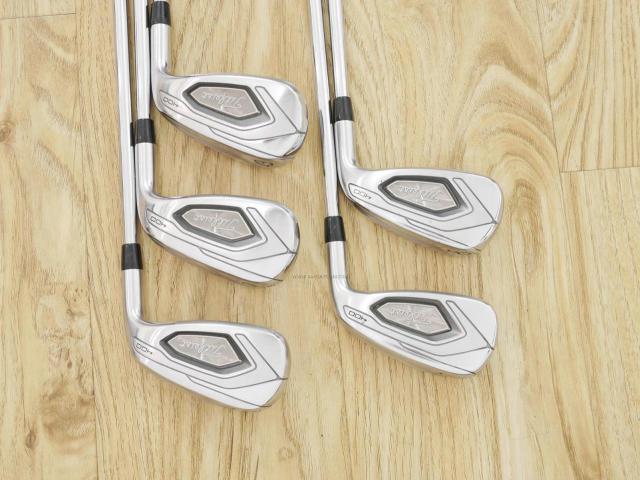 Iron set : Titleist : ชุดเหล็ก Titleist T400 (ตีง่ายที่สุด ไกลที่สุด ออกปี 2020) มีเหล็ก 7-Pw,43 (5 ชิ้น) ก้านเหล็ก NS Pro ZELOS 7 Flex S