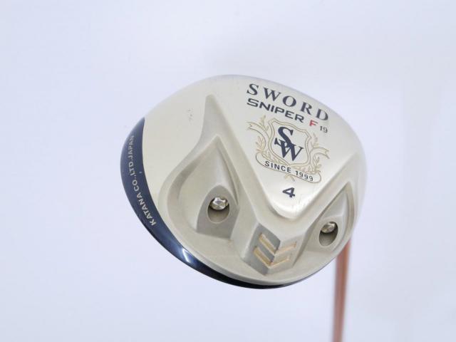 Fairway Wood : Katana : หัวไม้ 4 Katana Sniper F Loft 19 ก้าน Sword Tour AD Flex R2