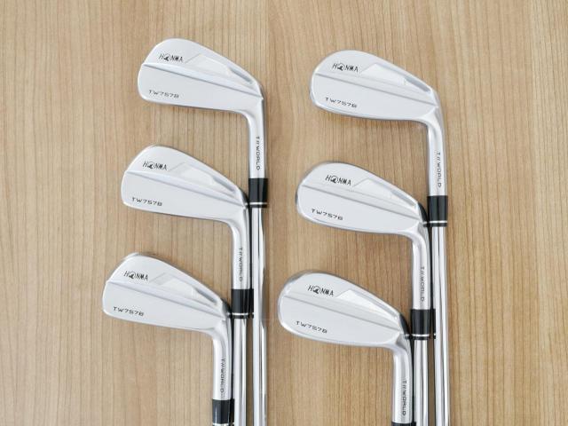 Iron set : Honma : ชุดเหล็ก Honma Tour World TW757B (ออกปี 2022) มีเหล็ก 5-Pw (6 ชิ้น) ก้านเหล็ก Dynamic Gold S200