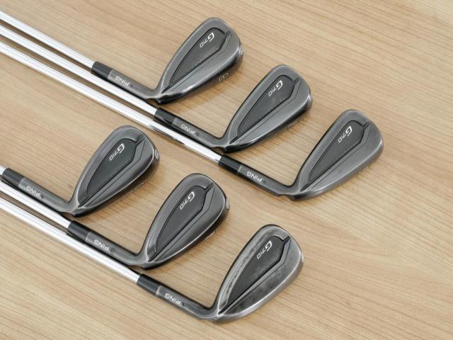 Iron set : Ping : ชุดเหล็ก Ping G710 (รุ่นปี 2021 Japan Spec. ใบใหญ่ ง่ายที่สุด ไกลที่สุดของ Ping) มีเหล็ก 6-Pw,Aw (6 ชิ้น) ก้านเหล็ก NS Pro 950 NEO Flex S