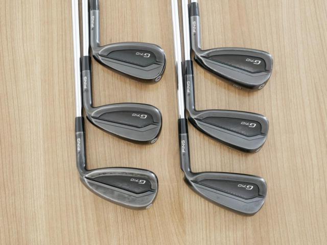 Iron set : Ping : ชุดเหล็ก Ping G710 (รุ่นปี 2021 Japan Spec. ใบใหญ่ ง่ายที่สุด ไกลที่สุดของ Ping) มีเหล็ก 6-Pw,Aw (6 ชิ้น) ก้านเหล็ก NS Pro 950 NEO Flex S