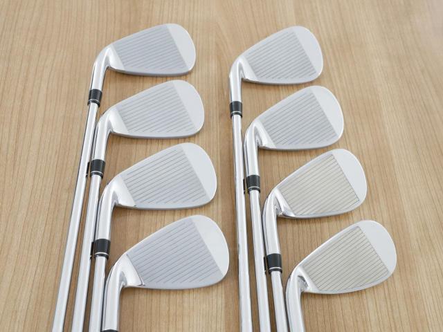 Iron set : Taylormade : ชุดเหล็ก Taylormade Gloire (รุ่นท๊อปสุด Japan Spec. ใบใหญ่ ตีง่าย ไกล) มีเหล็ก 5-Pw,Aw,Sw (8 ชิ้น) ก้านเหล็ก NS Pro 850 Flex R