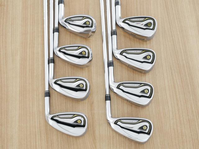 Iron set : Taylormade : ชุดเหล็ก Taylormade Gloire (รุ่นท๊อปสุด Japan Spec. ใบใหญ่ ตีง่าย ไกล) มีเหล็ก 5-Pw,Aw,Sw (8 ชิ้น) ก้านเหล็ก NS Pro 850 Flex R