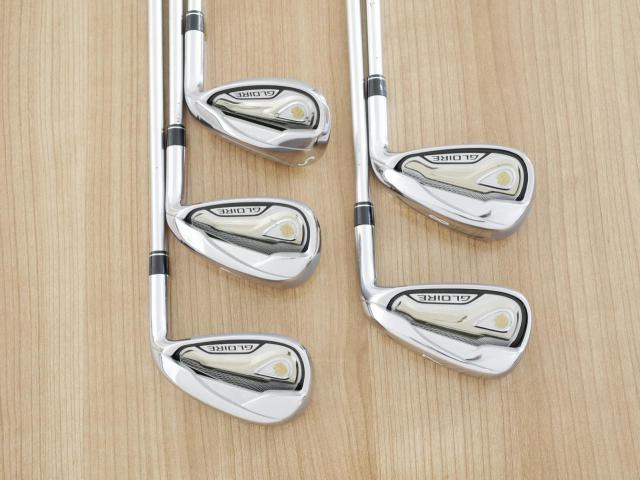 Lady club : All : ชุดเหล็ก Taylormade Gloire (รุ่นท๊อปสุด Japan Spec. ใบใหญ่ ตีง่าย ไกล) มีเหล็ก 7-Pw,Sw (5 ชิ้น) ก้านกราไฟต์ Flex L