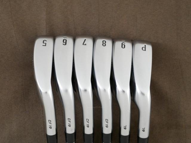 Iron set : Callaway : ชุดเหล็ก Callaway APEX Forged (ออกปี 2019) มีเหล็ก 5-Pw (6 ชิ้น) ก้านเหล็ก NS Pro Modus 105 Flex S