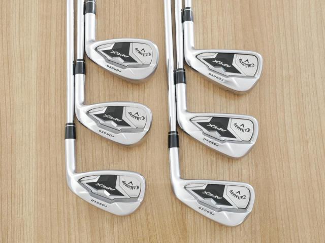 Iron set : Callaway : ชุดเหล็ก Callaway APEX Forged (ออกปี 2019) มีเหล็ก 5-Pw (6 ชิ้น) ก้านเหล็ก NS Pro Modus 105 Flex S