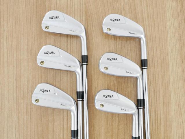 Iron set : Honma : ชุดเหล็ก Honma Tour World TR21X (ออกปี 2021 ตีง่าย ไกล) มีเหล็ก 5-10 (6 ชิ้น) ก้านเหล็ก NS Pro 950 NEO Flex S