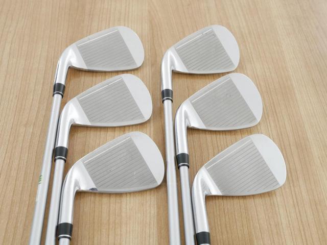 Iron set : PRGR : ชุดเหล็ก PRGR ID Nabla RS Titan Face (ปี 2015 หน้าเด้ง ตีไกล) มีเหล็ก 5-Pw (6 ชิ้น) ก้านกราไฟต์ Mitsubishi Rayon M-40 (Flex SR)