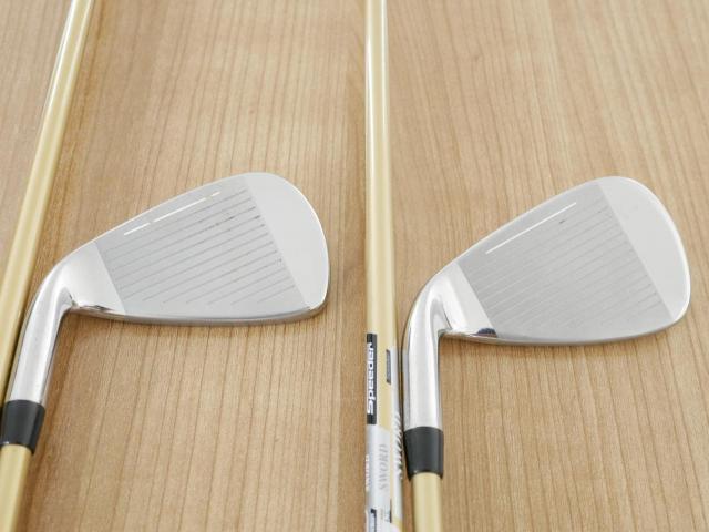 Iron set : Katana : ชุดเหล็ก Katana Sword Sniper 589 (หน้าเด้ง) มีเหล็ก 6-Pw,Aw,Sw (7 ชิ้น) ก้านกราไฟต์ Speeder 589 Flex R