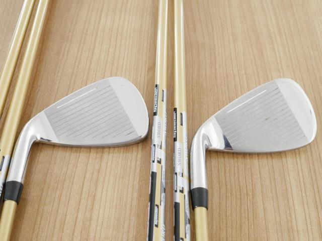 Iron set : Katana : ชุดเหล็ก Katana Sword Sniper 589 (หน้าเด้ง) มีเหล็ก 6-Pw,Aw,Sw (7 ชิ้น) ก้านกราไฟต์ Speeder 589 Flex R