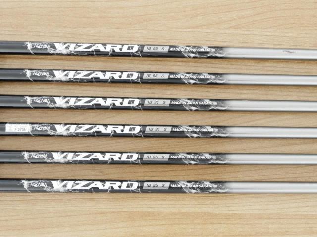 Iron set : Honma : ชุดเหล็ก Honma Tour World TW737v Forged (ออกปี 2017) มีเหล็ก 5-10 (6 ชิ้น) ก้านกราไฟต์ Honma VIZARD IB95 Flex S