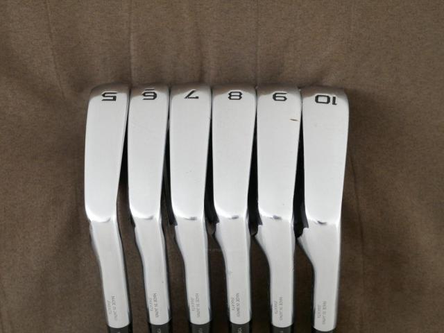 Iron set : Honma : ชุดเหล็ก Honma Tour World TW737v Forged (ออกปี 2017) มีเหล็ก 5-10 (6 ชิ้น) ก้านกราไฟต์ Honma VIZARD IB95 Flex S