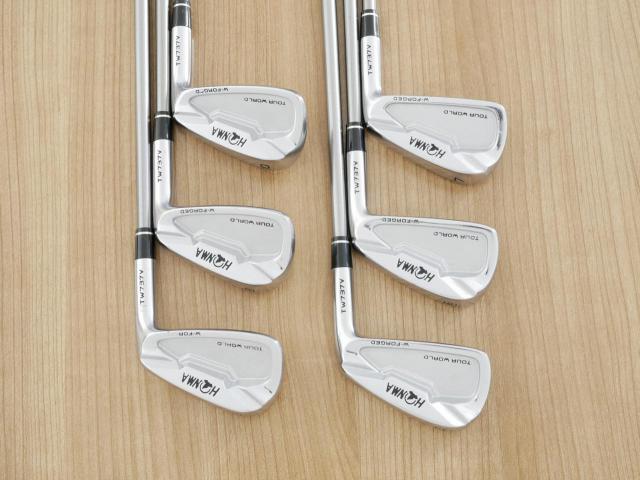 Iron set : Honma : ชุดเหล็ก Honma Tour World TW737v Forged (ออกปี 2017) มีเหล็ก 5-10 (6 ชิ้น) ก้านกราไฟต์ Honma VIZARD IB95 Flex S