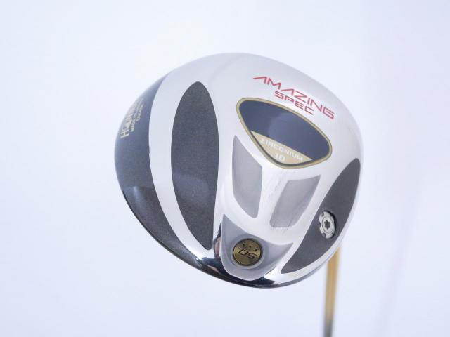 Driver : Honma : **ก้าน 3 ดาว** Honma AMAZING SPEC (50th Anniversary หน้าเด้งเกินกฏ C+ หายากมาก) Zircronium Loft 10 ก้าน ARMRQ 6 Flex R (3 ดาว)