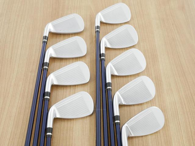 Iron set : Yamaha : ชุดเหล็ก Yamaha Inpres UD+2 (ออกปี 2021 ตีไกลที่สุด ไกลกว่าเหล็กทั่วไป 2 เบอร์ หน้าเด้ง COR 0.822) มีเหล็ก 5-Pw,Aw,As,Sw (9 ชิ้น เต็มเซ็ต) ก้านกราไฟต์ Fujikura Air Speeder M421i Flex R