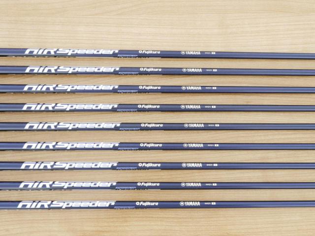 Iron set : Yamaha : ชุดเหล็ก Yamaha Inpres UD+2 (ออกปี 2021 ตีไกลที่สุด ไกลกว่าเหล็กทั่วไป 2 เบอร์ หน้าเด้ง COR 0.822) มีเหล็ก 5-Pw,Aw,As,Sw (9 ชิ้น เต็มเซ็ต) ก้านกราไฟต์ Fujikura Air Speeder M421i Flex R