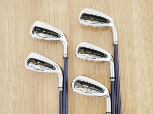 Iron set : XXIO : ชุดเหล็ก XXIO 10 (ปี 2019 ตีง่ายมากๆ ไกลมากๆ) มีเหล็ก 6-Pw (5 ชิ้น) ก้านกราไฟต์ MP1000 Flex R