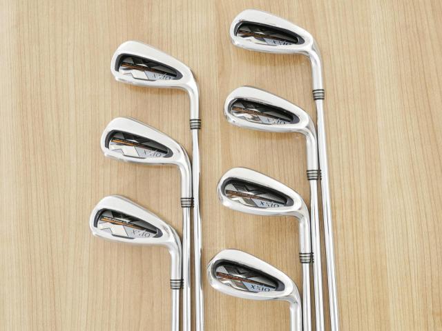 Iron set : XXIO : ชุดเหล็ก XXIO 10 (ปี 2019 ตีง่ายมากๆ ไกลมากๆ) มีเหล็ก 6-Pw,Aw,Sw (7 ชิ้น) ก้านเหล็ก NS Pro 870 DST Flex S