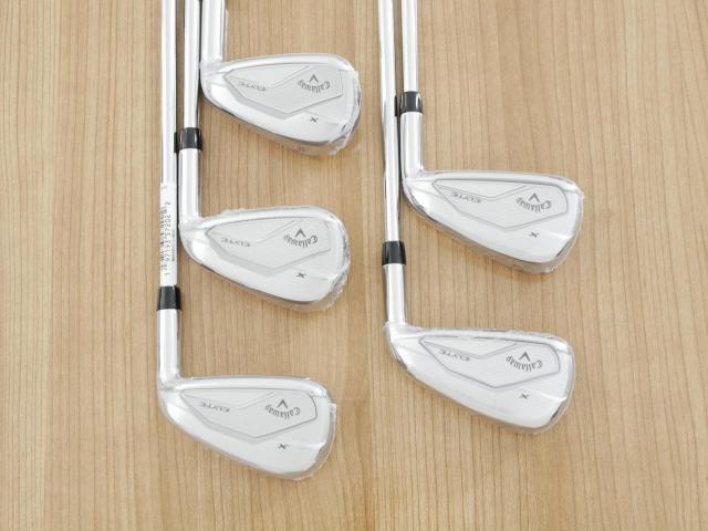 Iron set : Callaway : **ของใหม่ ยังไม่แกะพลาสติก** ชุดเหล็ก Callaway ELYTE X (ออกปี 2025 ตีง่ายมาก ไกล Japan Spec.) มีเหล็ก 6-Pw (5 ชิ้น) ก้านเหล็ก NS Pro Zelos 7 Flex R