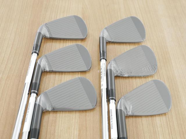 Iron set : Callaway : **ของใหม่ ยังไม่แกะพลาสติก** ชุดเหล็ก Callaway Apex Ti Fusion Black (รุ่นท็อปสุด แพงที่สุด ปี 2025 ของใหม่ 8 หมื่นบาท) มีเหล็ก 5-Pw (6 ชิ้น) ก้านเหล็ก NS Pro 950 NEO Flex S