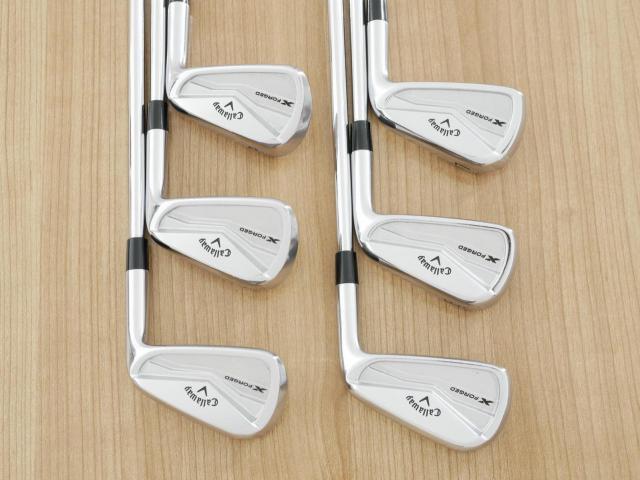 Iron set : Callaway : ชุดเหล็ก Callaway X Forged (ออกปี 2024 นุ่ม แน่น หล่อมาก) มีเหล็ก 5-Pw (6 ชิ้น) ก้านเหล็ก NS Pro Modus 105 Flex S