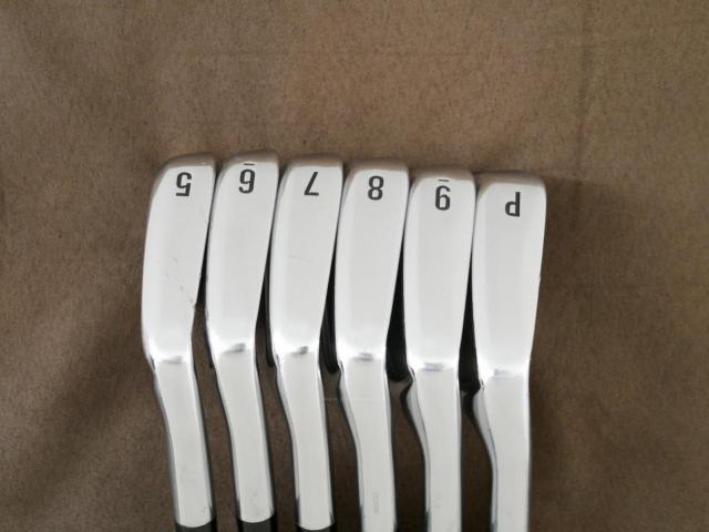 Iron set : Callaway : ชุดเหล็ก Callaway X Forged (ออกปี 2024 นุ่ม แน่น หล่อมาก) มีเหล็ก 5-Pw (6 ชิ้น) ก้านเหล็ก NS Pro Modus 105 Flex S
