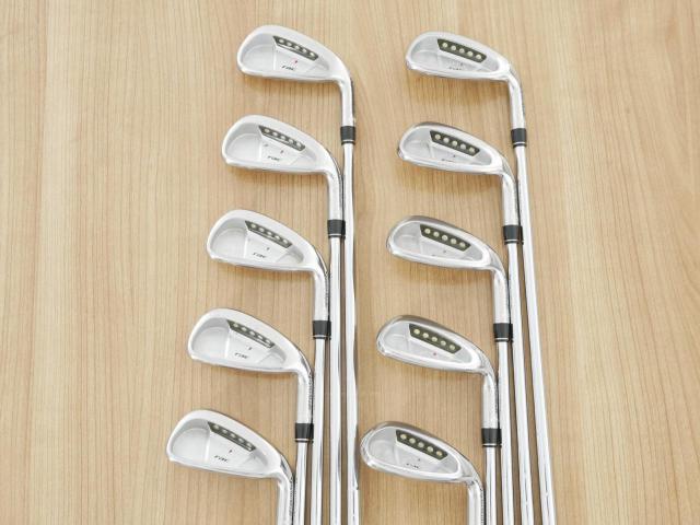 Iron set : Taylormade : ชุดเหล็ก Taylormade RAC OS มีเหล็ก 3-Pw,Aw,Sw (10 ชิ้น) ก้านเหล็ก NS Pro 850 Flex R