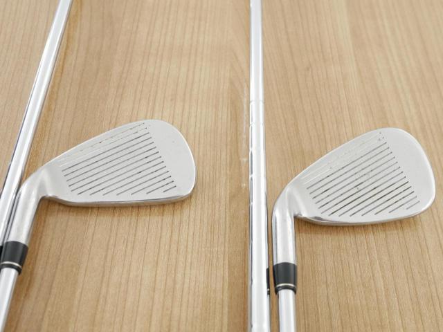 Iron set : Taylormade : ชุดเหล็ก Taylormade RAC OS มีเหล็ก 3-Pw,Aw,Sw (10 ชิ้น) ก้านเหล็ก NS Pro 850 Flex R