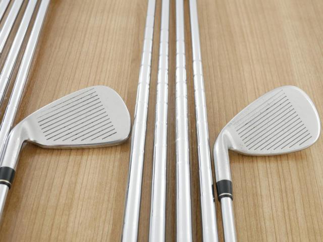 Iron set : Taylormade : ชุดเหล็ก Taylormade RAC OS มีเหล็ก 3-Pw,Aw,Sw (10 ชิ้น) ก้านเหล็ก NS Pro 850 Flex R