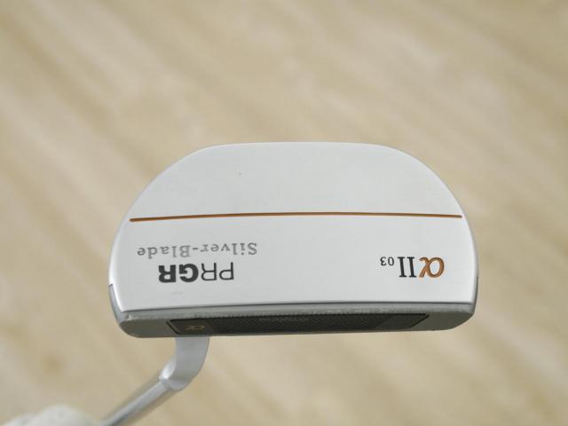 Putter : All : พัตเตอร์ PRGR Silver-Blade a II 03 (Mallet) ยาว 34 นิ้ว