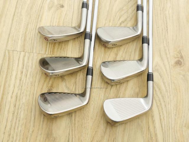 Iron set : PRGR : ชุดเหล็กกระเทย PRGR New Egg Forged (ตีง่ายมาก ไกล) มีเหล็ก 6-Pw,Aw (6 ชิ้น) ก้านเหล็ก NS Pro ZELOS 8 Flex R