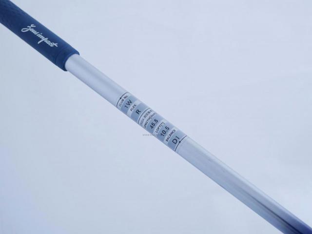 Driver : Kasco : **มีบุบ** ไดรเวอร์ Kasco ZEUS Impact Easy Spec Hi-Cor (รุ่นปี 2020 หน้าเด้งเกินกฏ หัวขนาด 480cc.) Loft 10.5 Flex R