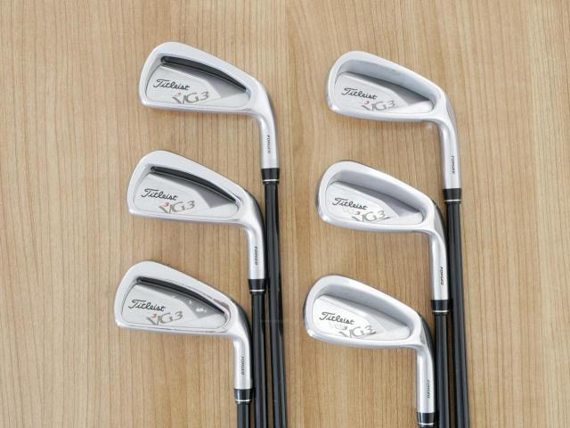 Iron set : Titleist : **มีตำหนิ** ชุดเหล็ก Titleist VG3 Forged (Japan Spec.) มีเหล็ก 5-Pw (6 ชิ้น) ก้านกราไฟต์ Flex R