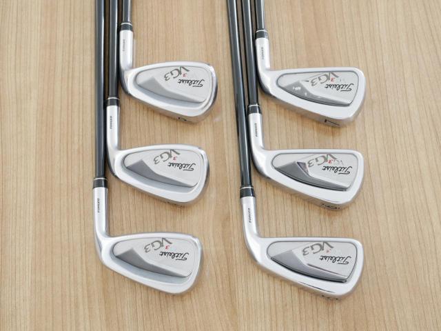Iron set : Titleist : **มีตำหนิ** ชุดเหล็ก Titleist VG3 Forged (Japan Spec.) มีเหล็ก 5-Pw (6 ชิ้น) ก้านกราไฟต์ Flex R