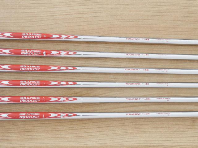 Iron set : Other Brand : ชุดเหล็ก Srixon Z-Forged (รุ่นปี 2020) มีเหล็ก 5-Pw (6 ชิ้น) ก้านเหล็ก NS Pro Modus 120 Flex S