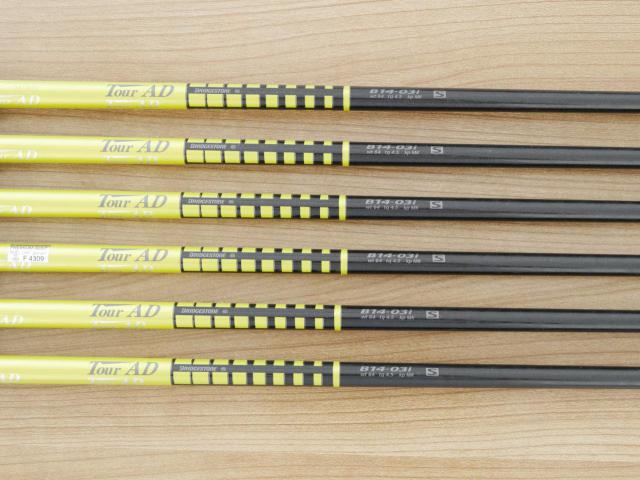 Iron set : Tourstage : ชุดเหล็ก Tourstage X-Blade GR (ใบใหญ่ ตีง่าย) มีเหล็ก 5-Pw (6 ชิ้น) ก้านกราไฟต์ Tour AD B14-03i Flex S